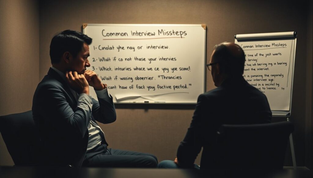 أخطاء شائعة في المقابلة الوظيفية أخطاء شائعة في المقابلة الوظيفية