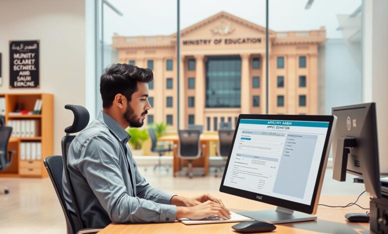 تقديم على وظائف وزارة التعليم