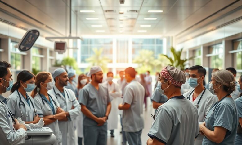 وظائف القطاع الصحي