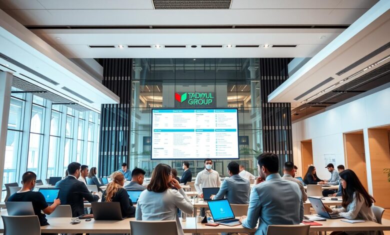 وظائف مجموعة تداول